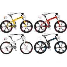 Chinese factories manufacture high-quality mountain bikes of various sizes